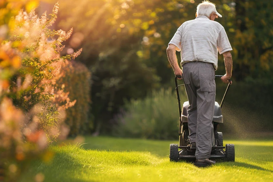 rechargeable lawn mowers